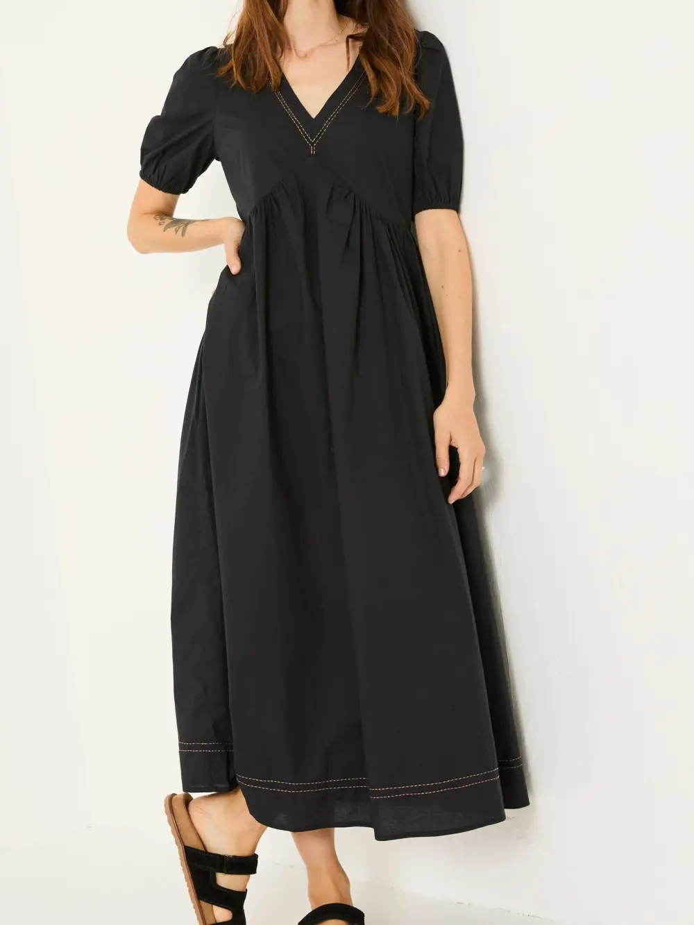 Black Remi Midi Dress