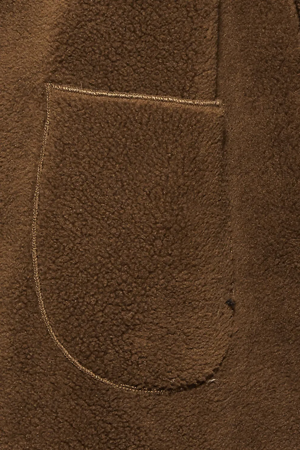 YOURS Curve Brown Teddy Hooded Jacket