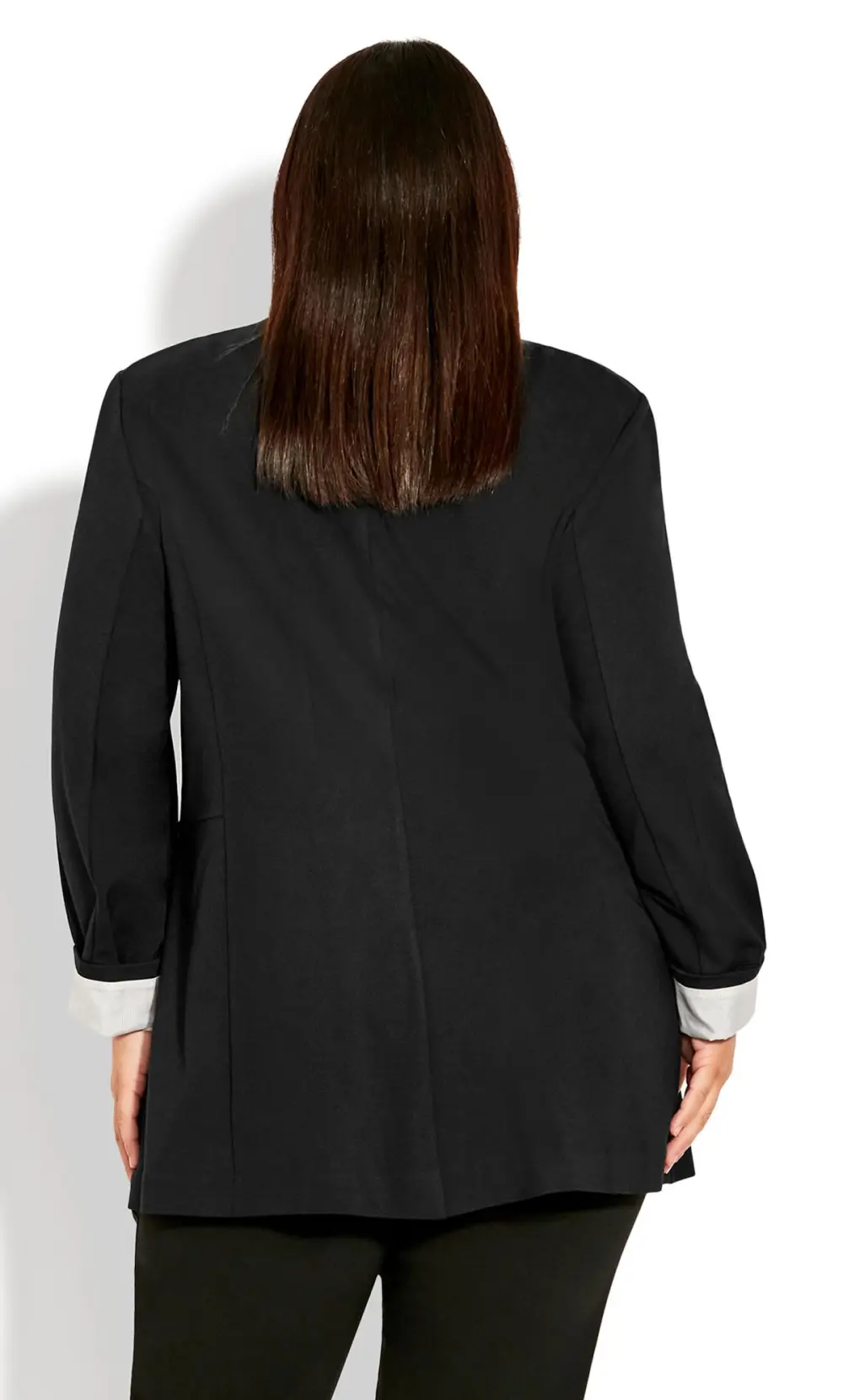 Evans Black Oversized Blazer