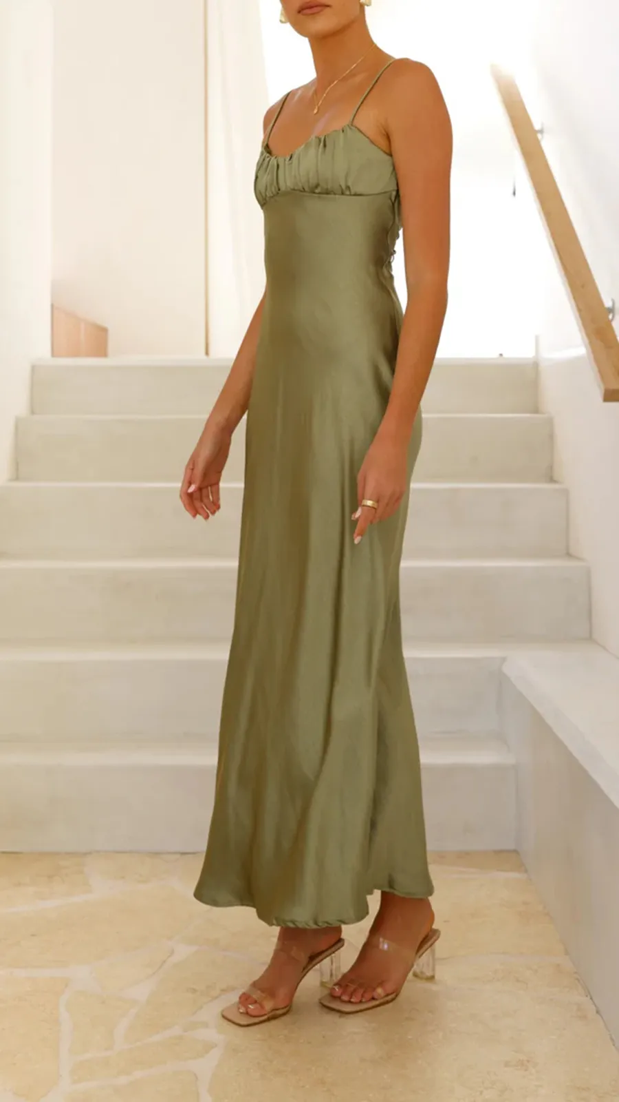 Open Back Sexy Maxi Dress