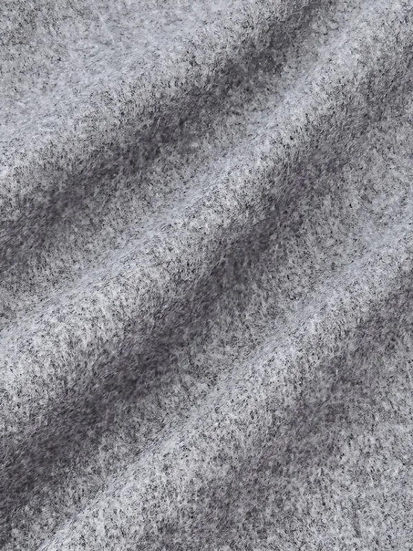 Women's Coat Comtemporary Contemporary Simple Button Formal Office / Career Street Daily Polyester Long Coat Winter Fall Gray Double Breasted Turndown Regular Fit 3XL