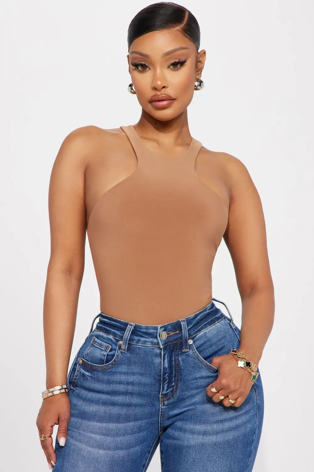 Make It Better Bodysuit - Mocha