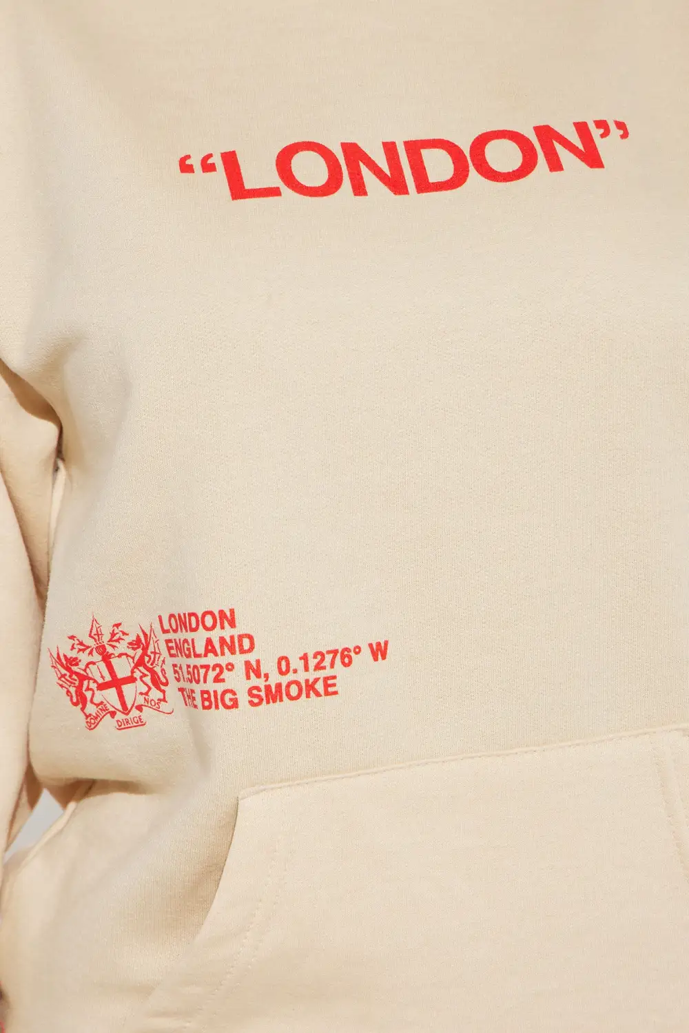 Destination London Hoodie - Sand
