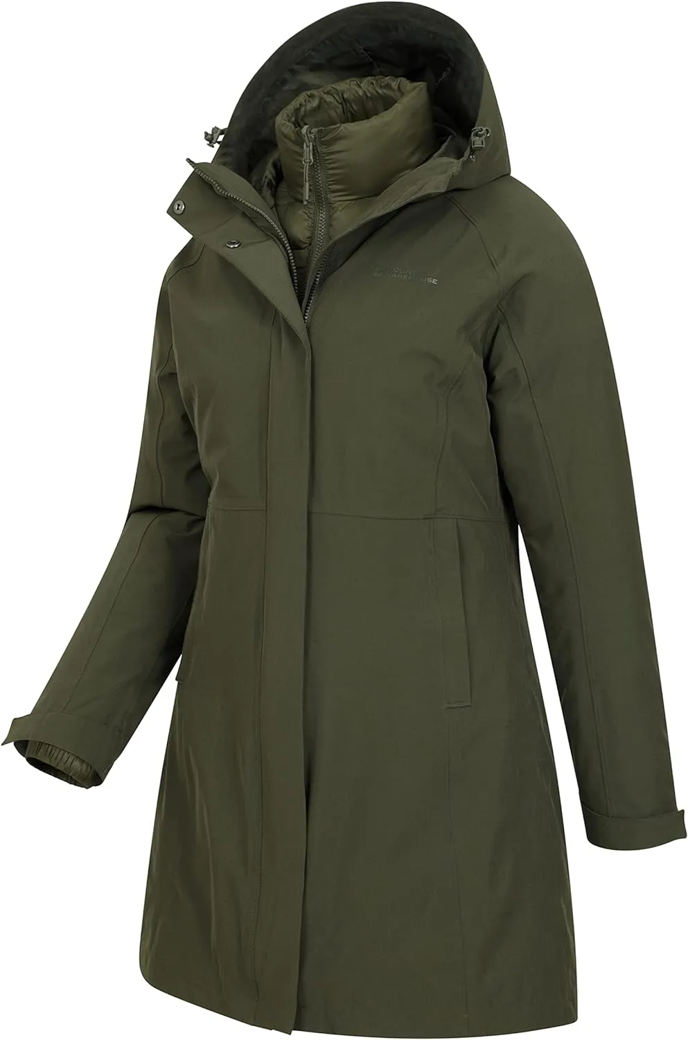 Mountain Warehouse Alaskan Womens Long 3 in 1 Jacket