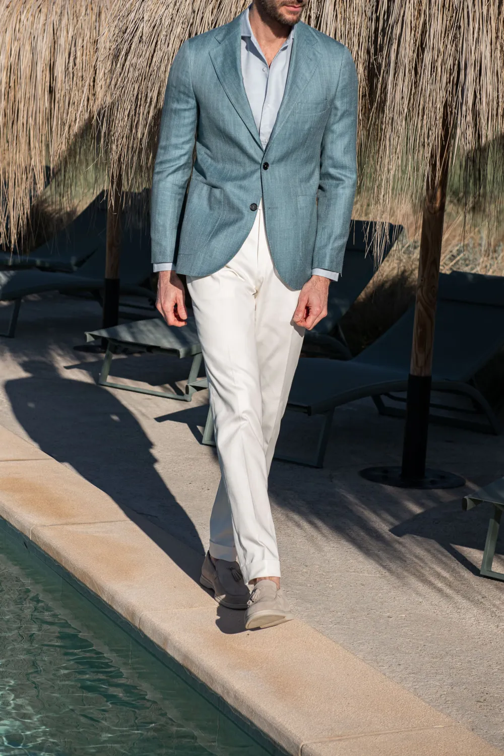 Light Blue  Cotton Shirt