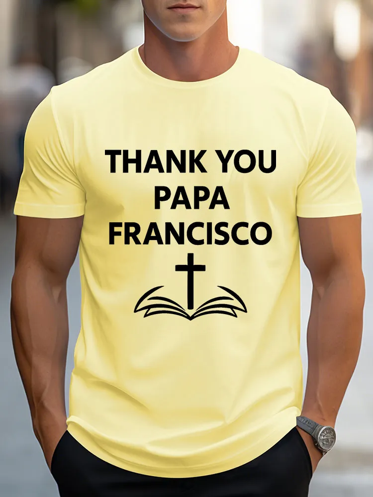 Men'S Thank You Papa Francisco T-Shirt