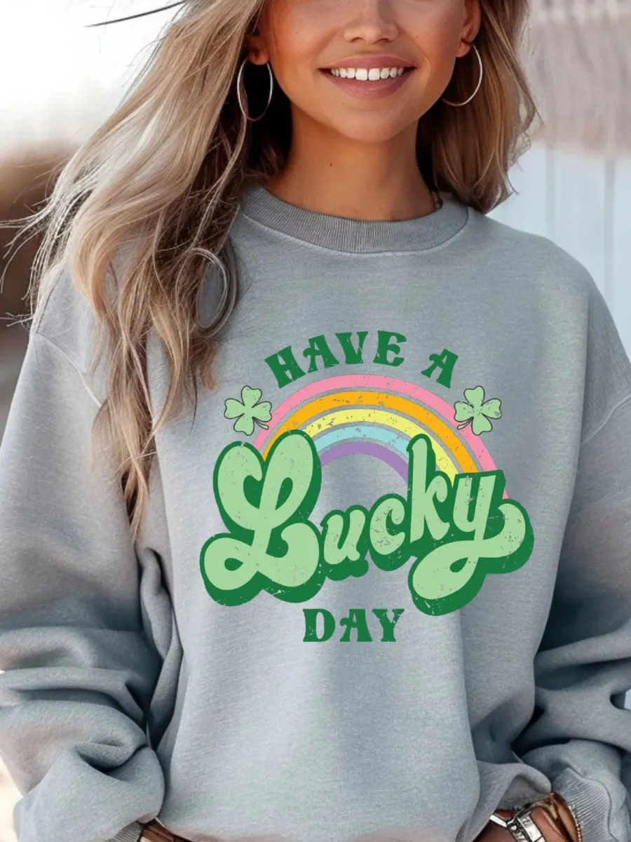 Lucky Day Crewneck Sweatshirt