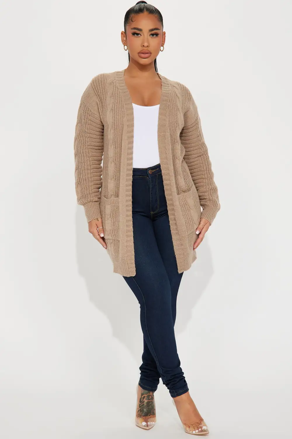 Cressida Cardigan - Taupe
