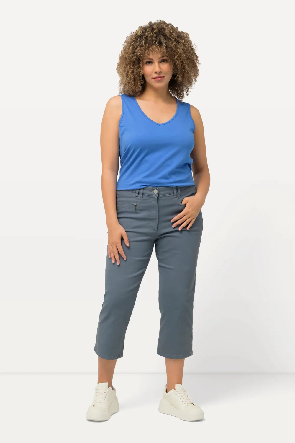 7/8-Stretchhose Mony Zipptaschen Stretchkomfort