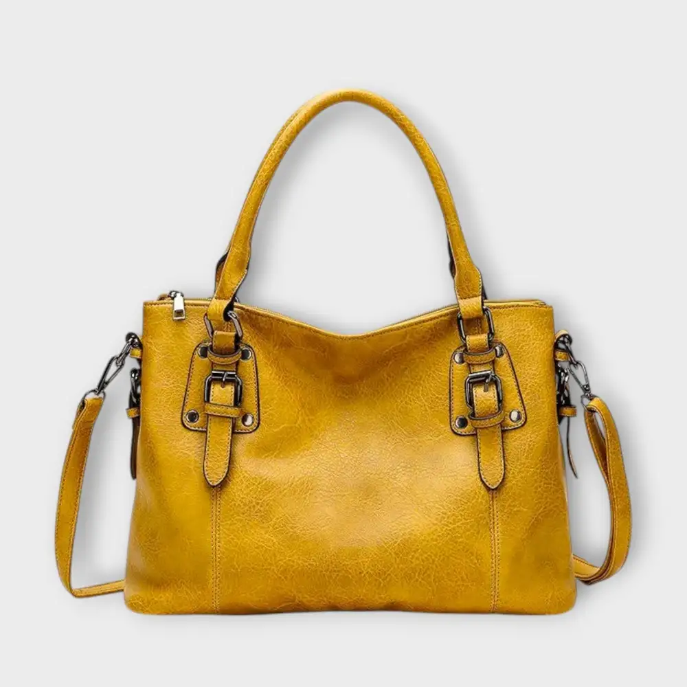 Open Top Nylon Shoulder Bag
