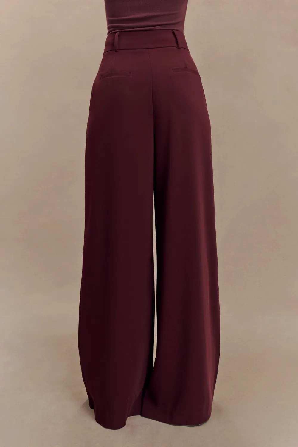 Pleated Wide Leg Loose Pants