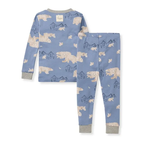 Polar Mountain Organic Cotton Boy Pajamas