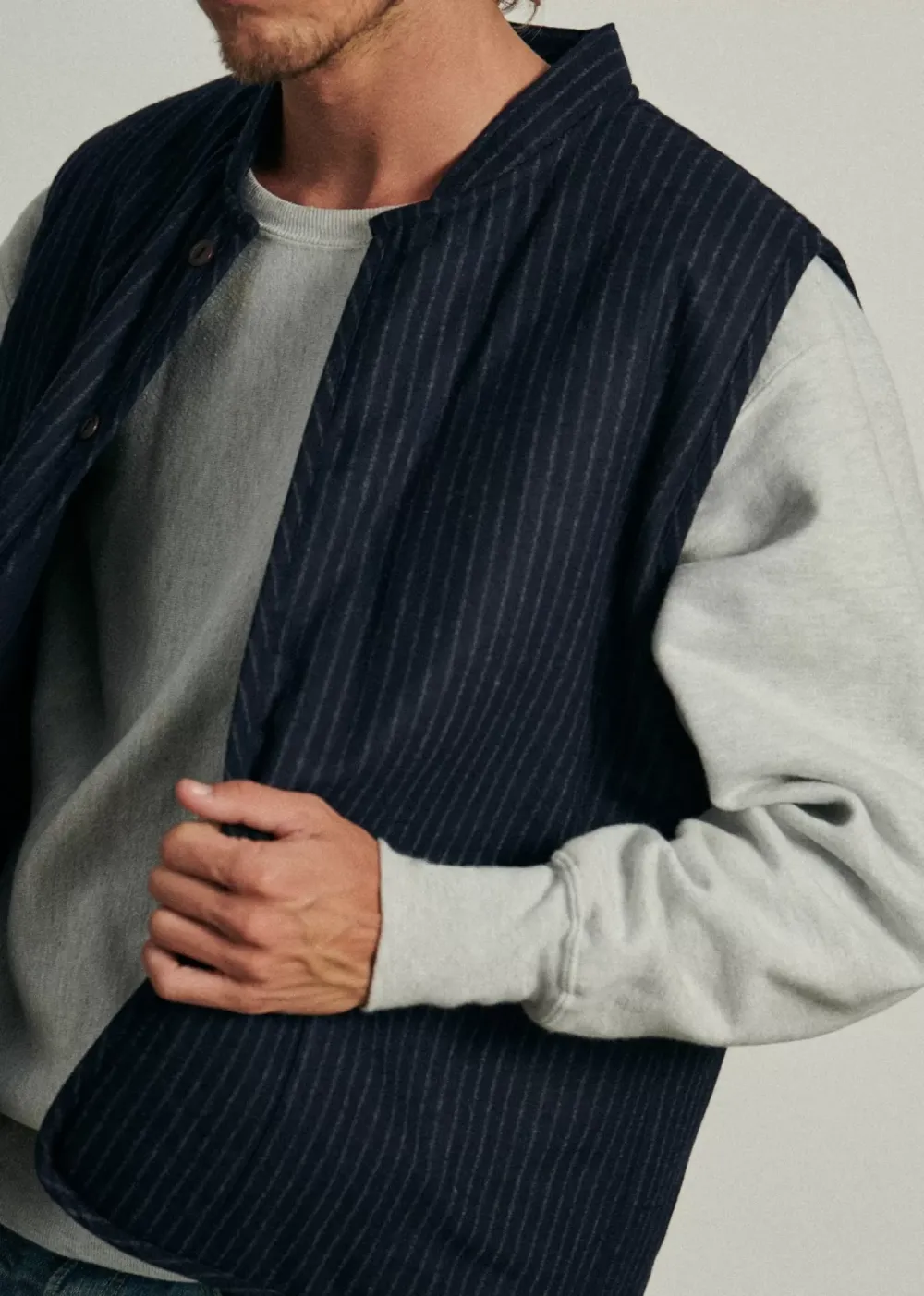 Daily Cardigan Denim