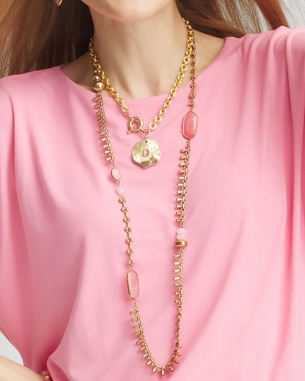 Short Sleeve Solid Color Batwing Tee