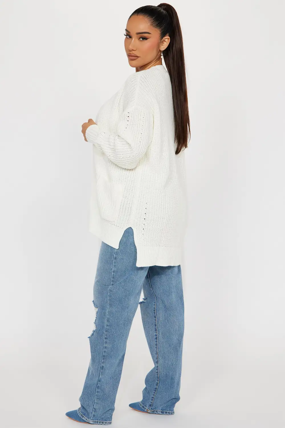 Always Stayin' Close Cardigan - Off White