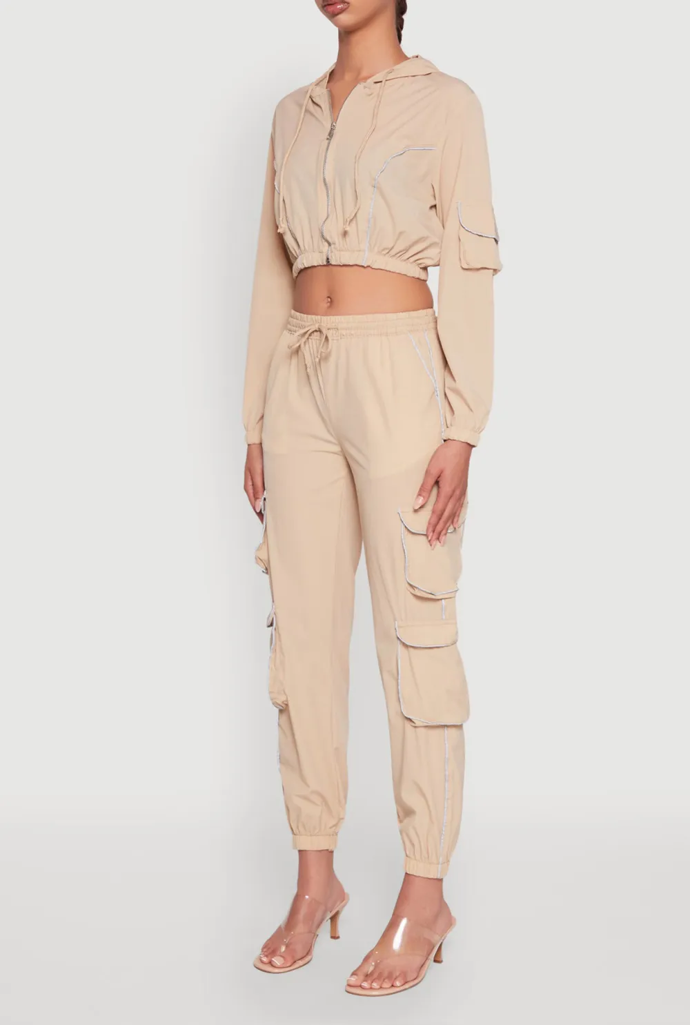 Sports Style Hooded Jacket