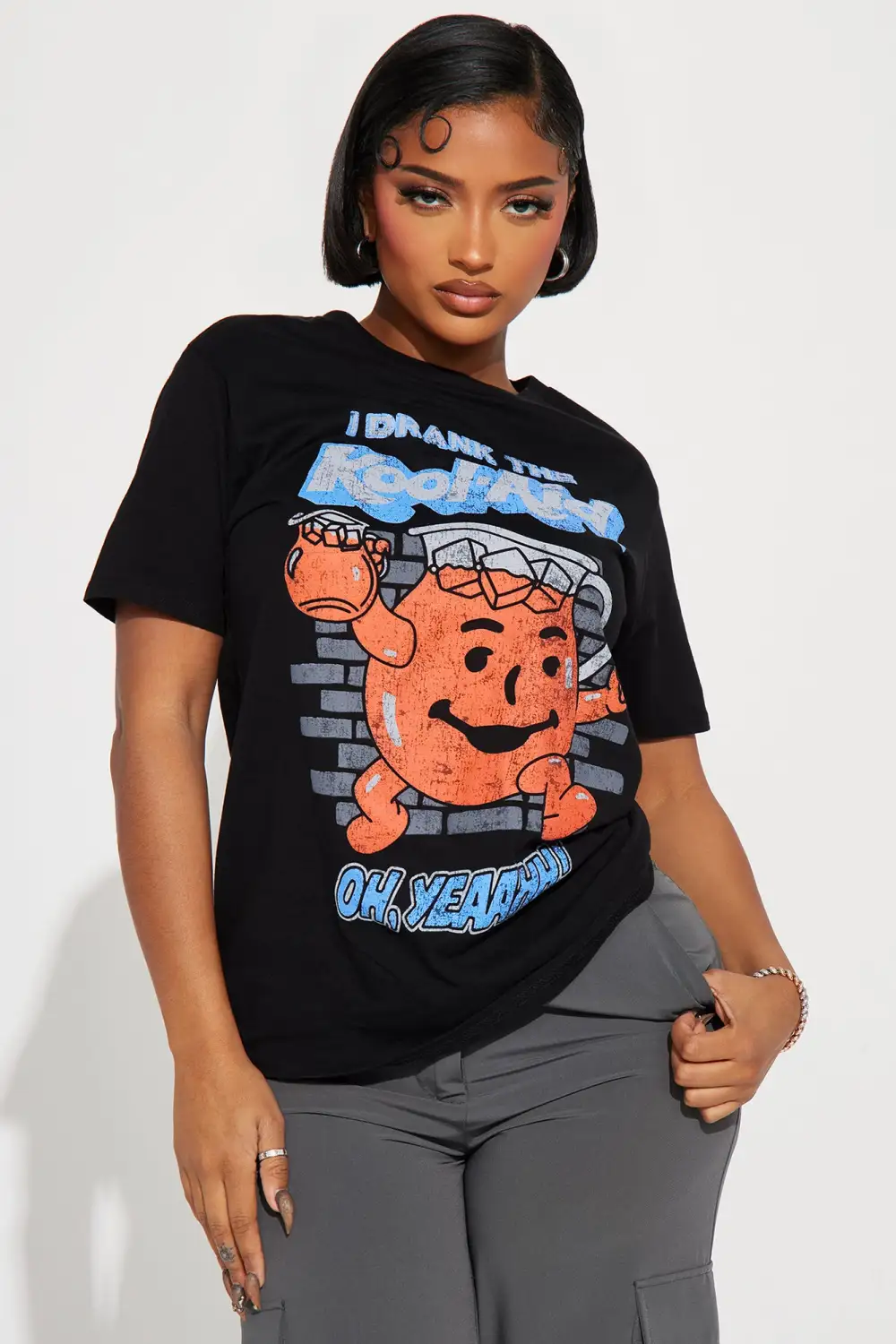 I Drank The Kool Aid Tee - Black