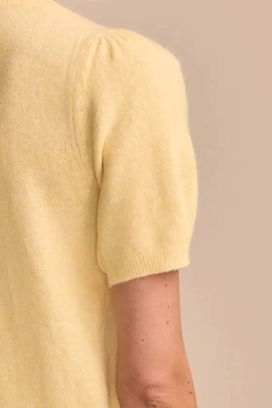 Sunlight Short Sleeve Puff Cardigan