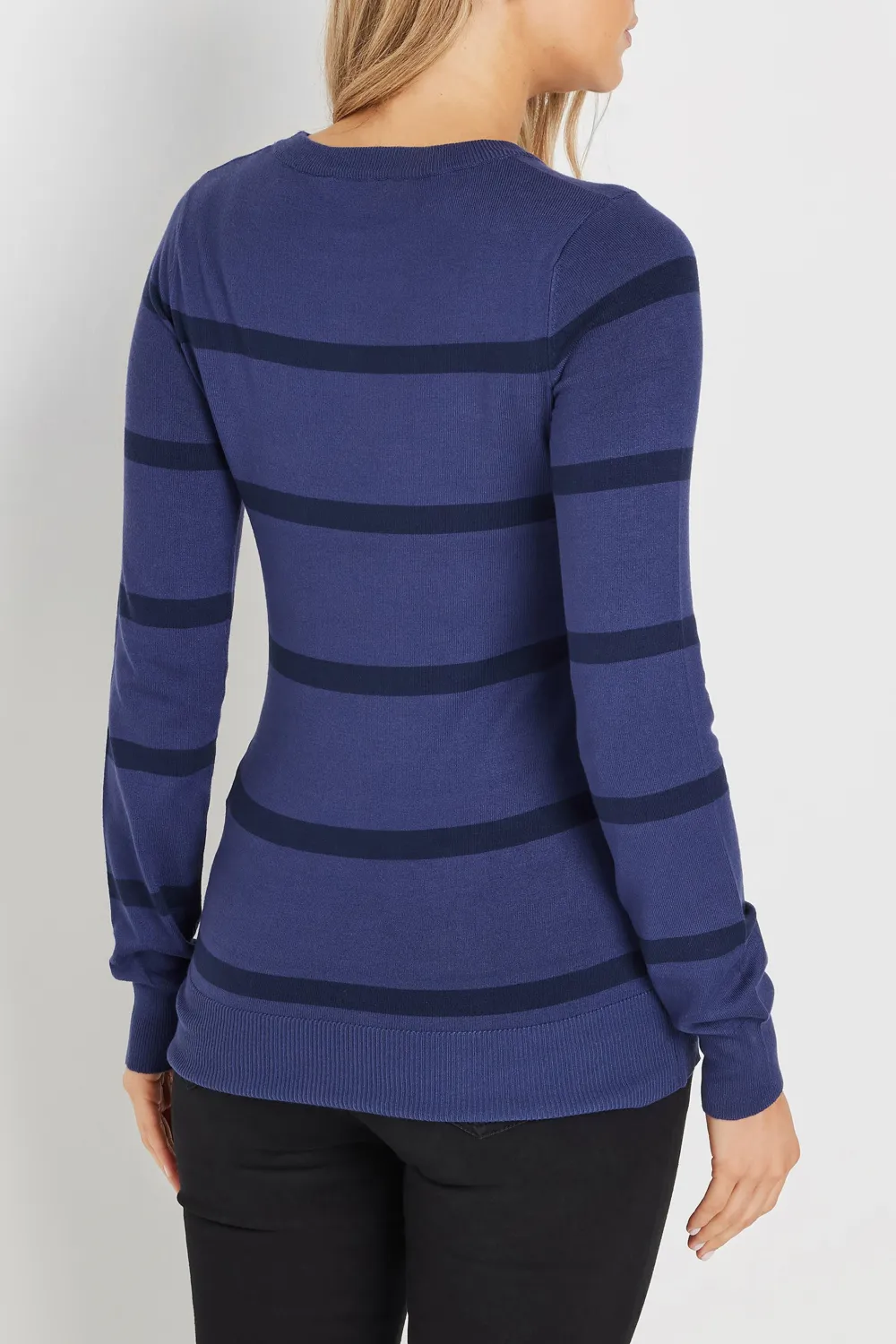 Striped Slim Fit Sweater