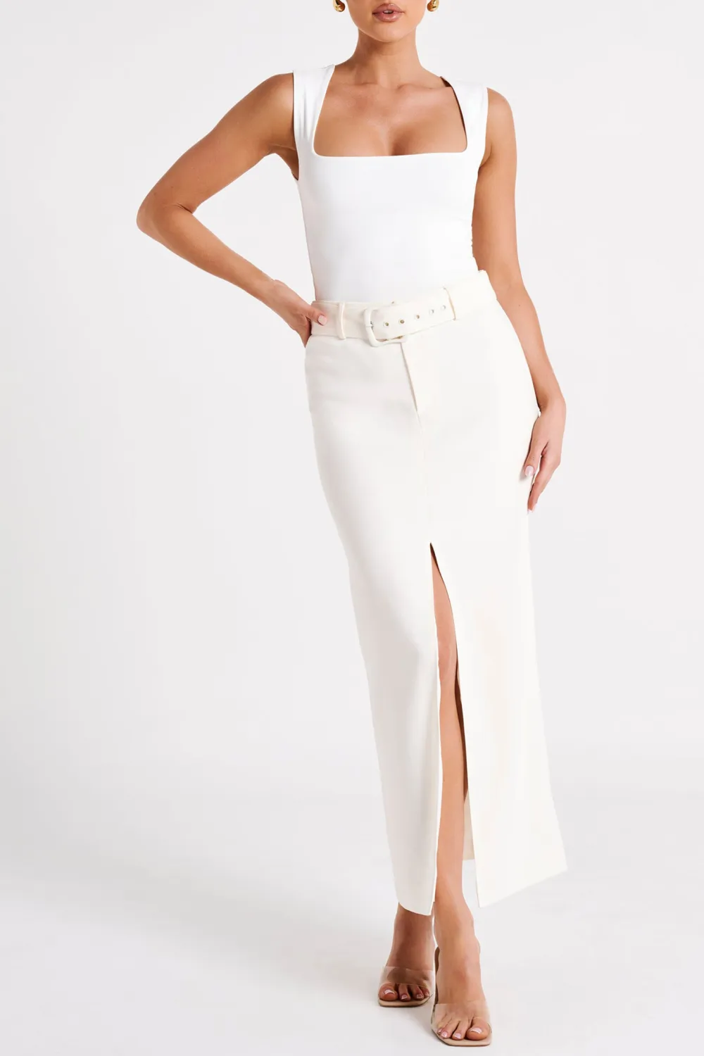 Recycled Nylon Long Line Top