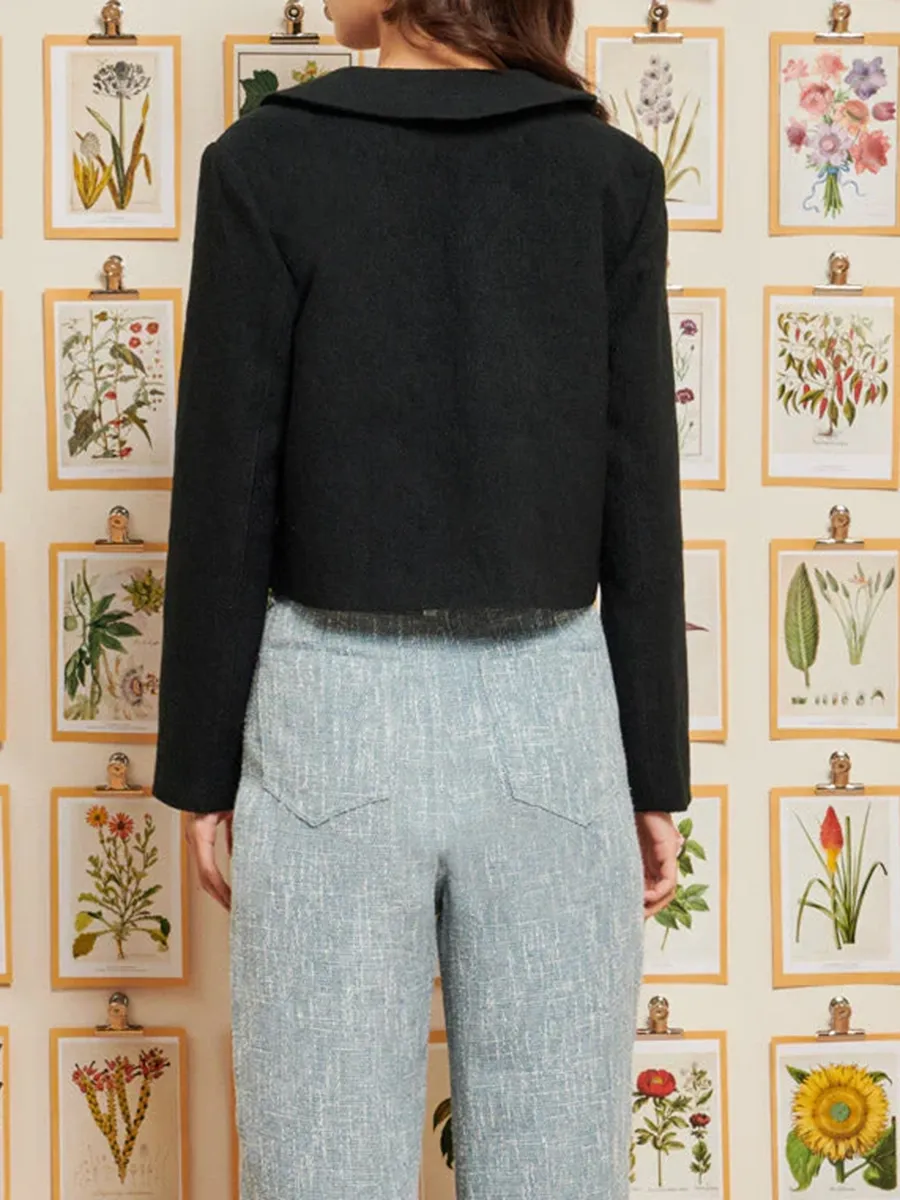 Casual Diamond Bouquet Jacket