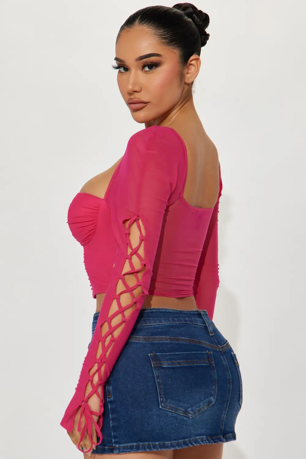 Poloma Corset - Hot Pink