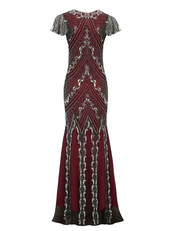 Art Deco Gatsby style evening dress
