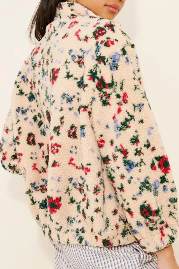 Poppy Relaxed Sherpa Jacket