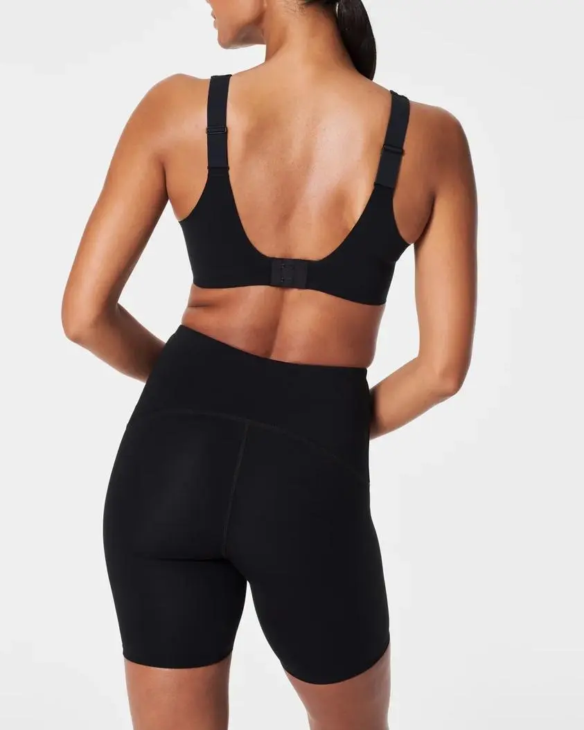 Very Black Low Impact Sports Bra