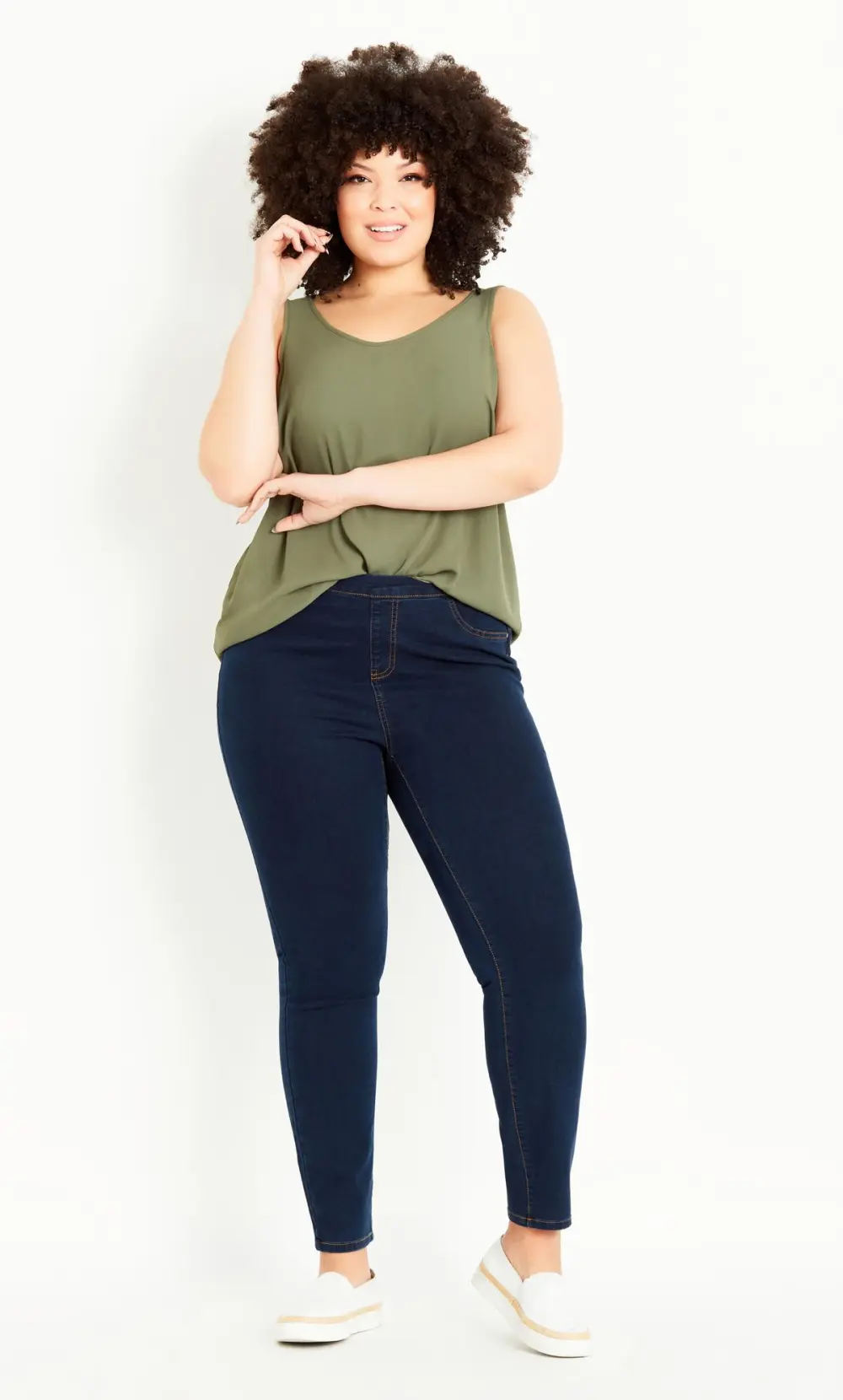 Evans Denim Denim Jegging Indigo