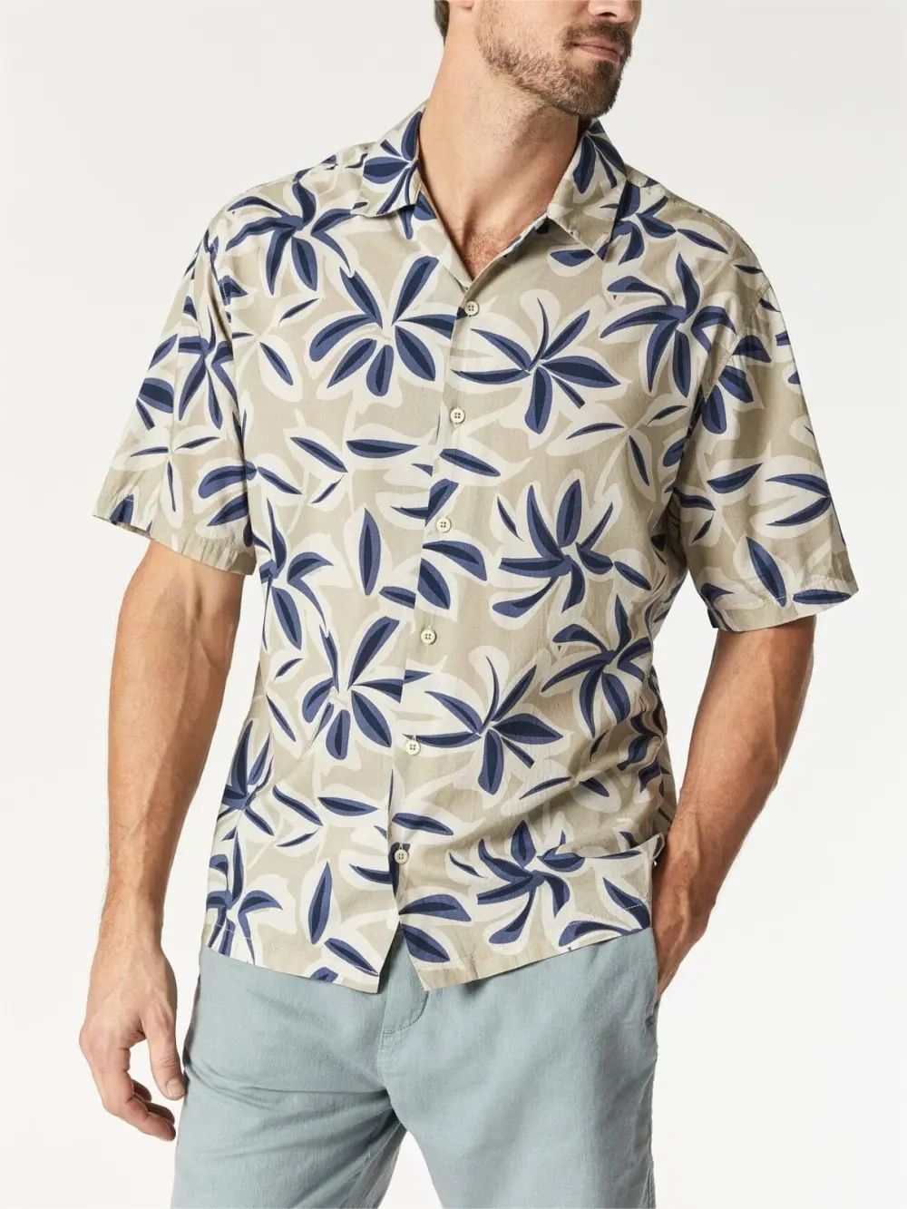 Checkered Pattern Polo Shirts