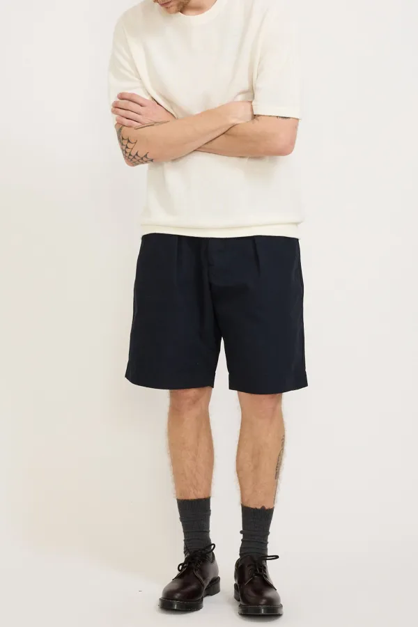 Pique Short Sleeve Knit Cream