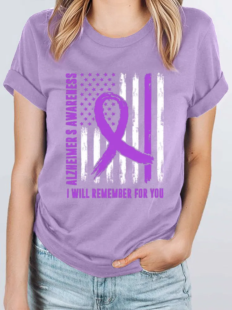 Women's I Will Remember  For You Round-T-Shirt