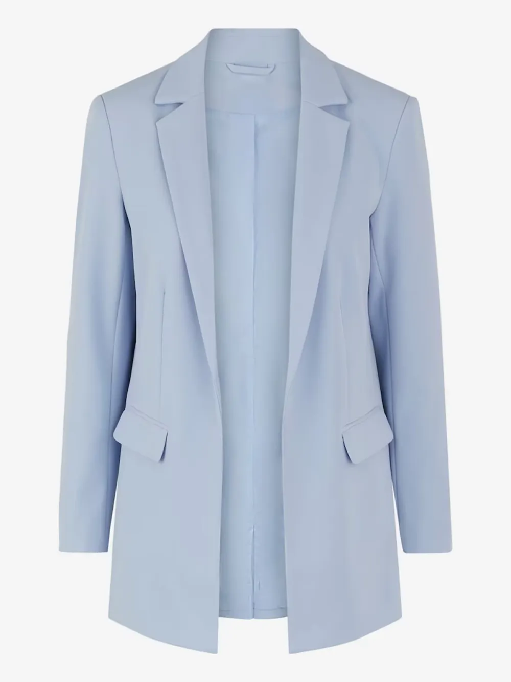 Plain Colored Without Fasteningl Blazer