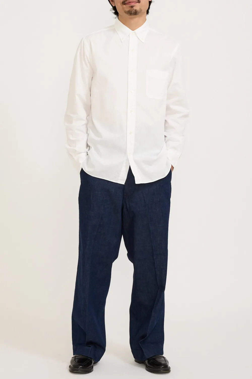 Solid Colour Broad White