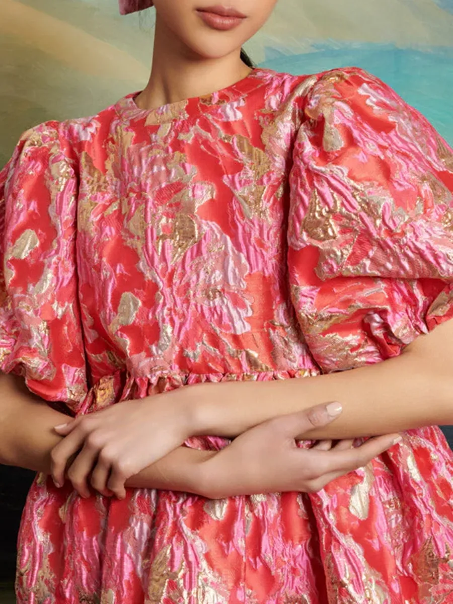 Classics Palmetto Jacquard Mini Dress