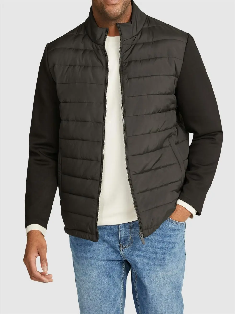 BLACK PUFFER JACKET