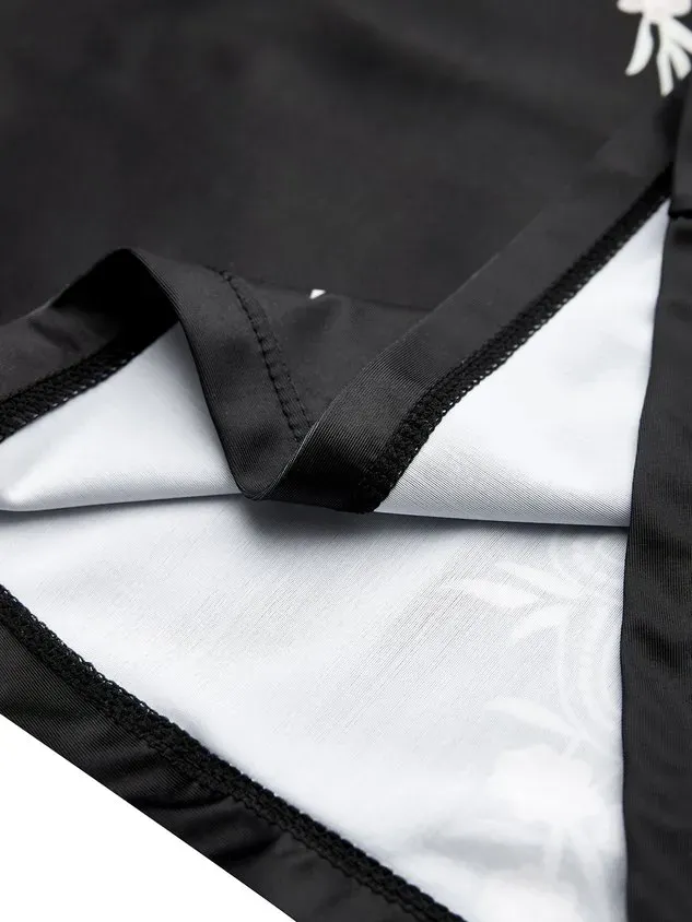 Vacation  Ethnic Printing Spaghetti Tankinis Two-Piece Set