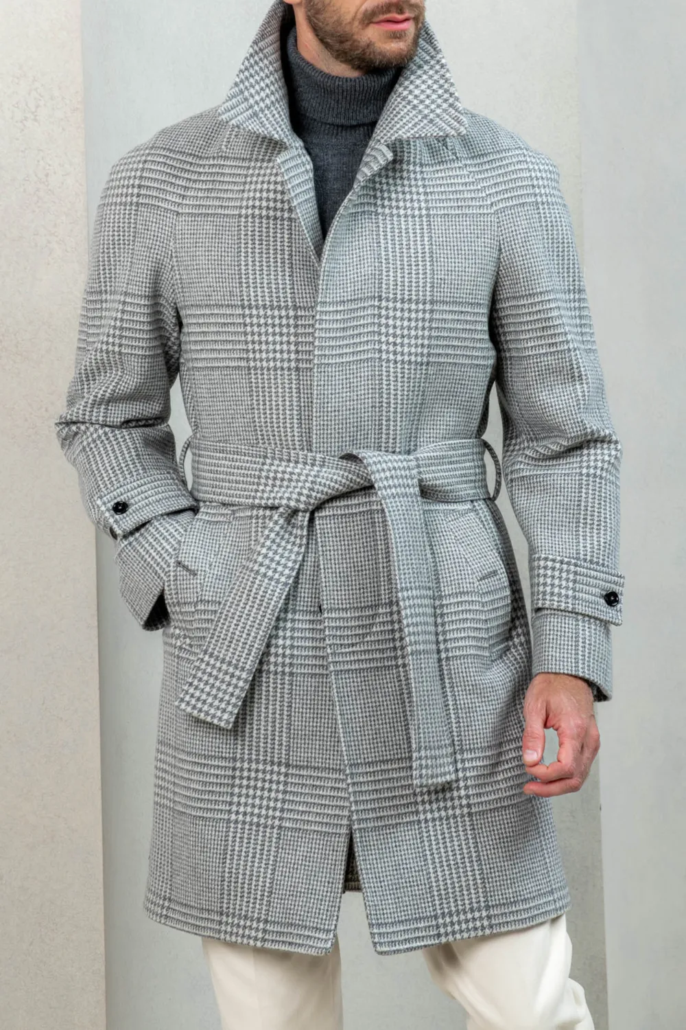 Prince Of Wales Raglan Coat