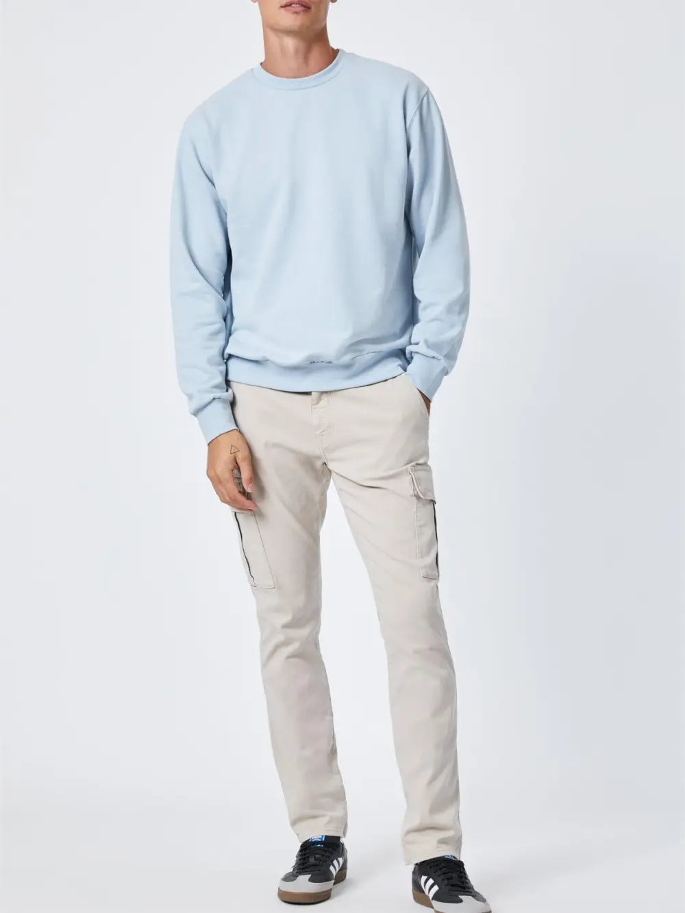 Cotton Blue Sweatshirts