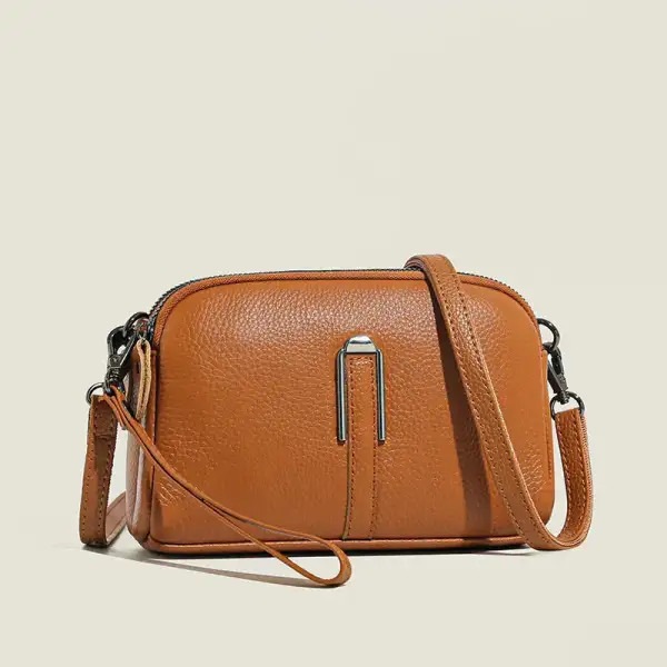 Rounded Crochet Crossbody Bag