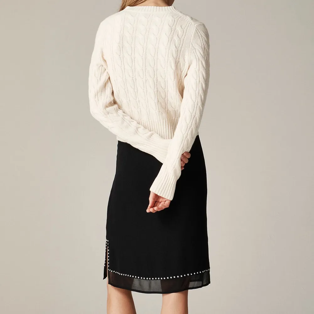 Cashmere Cable-Knit Casual Sweaters