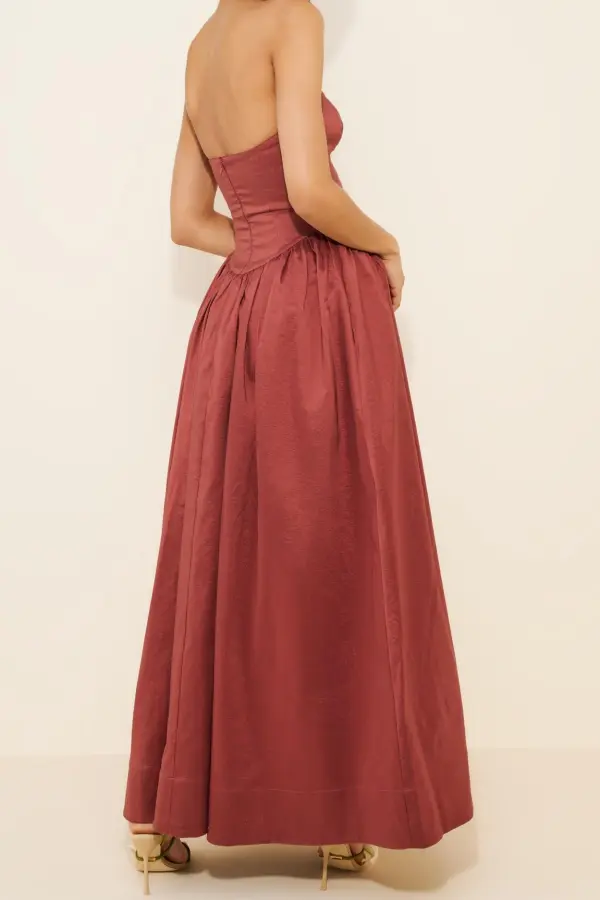 Audrey Sleeveless Maxi Gown