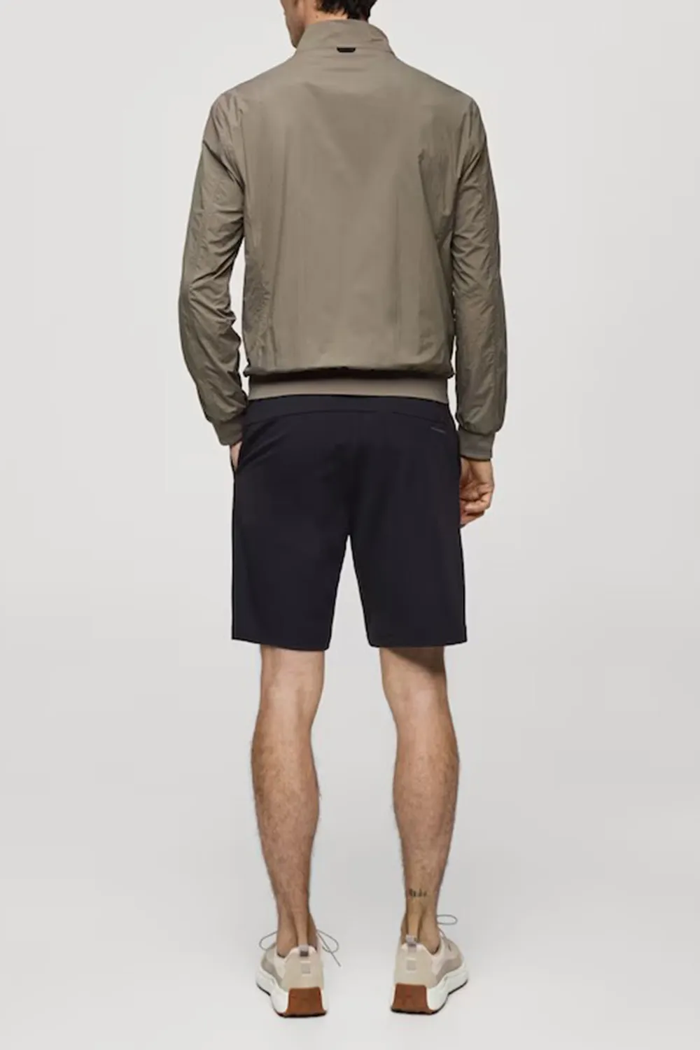 Water Repellent Bomber Jacket