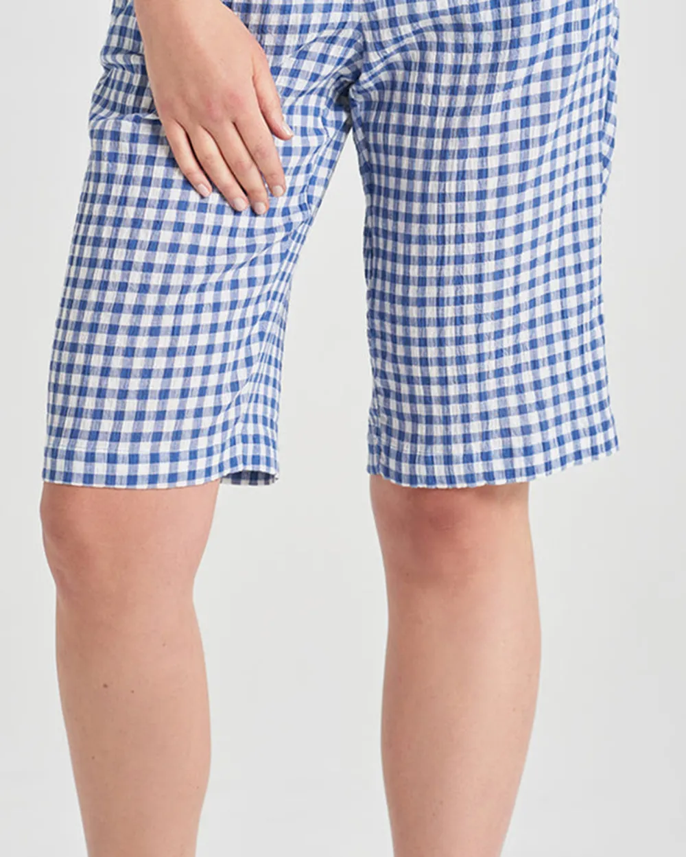 Cotton Gingham Short