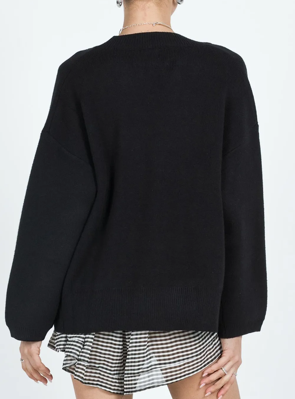 Drop shoulder Cardigan Cream