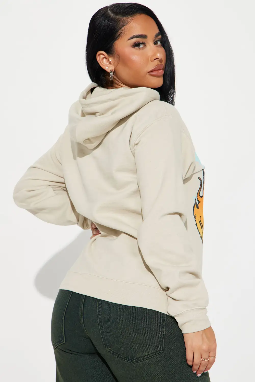 Lost In Flames Hoodie - Sand