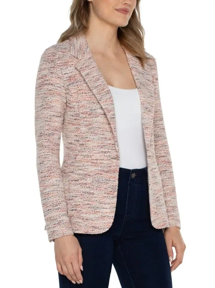 Boucle Fitted Blazer