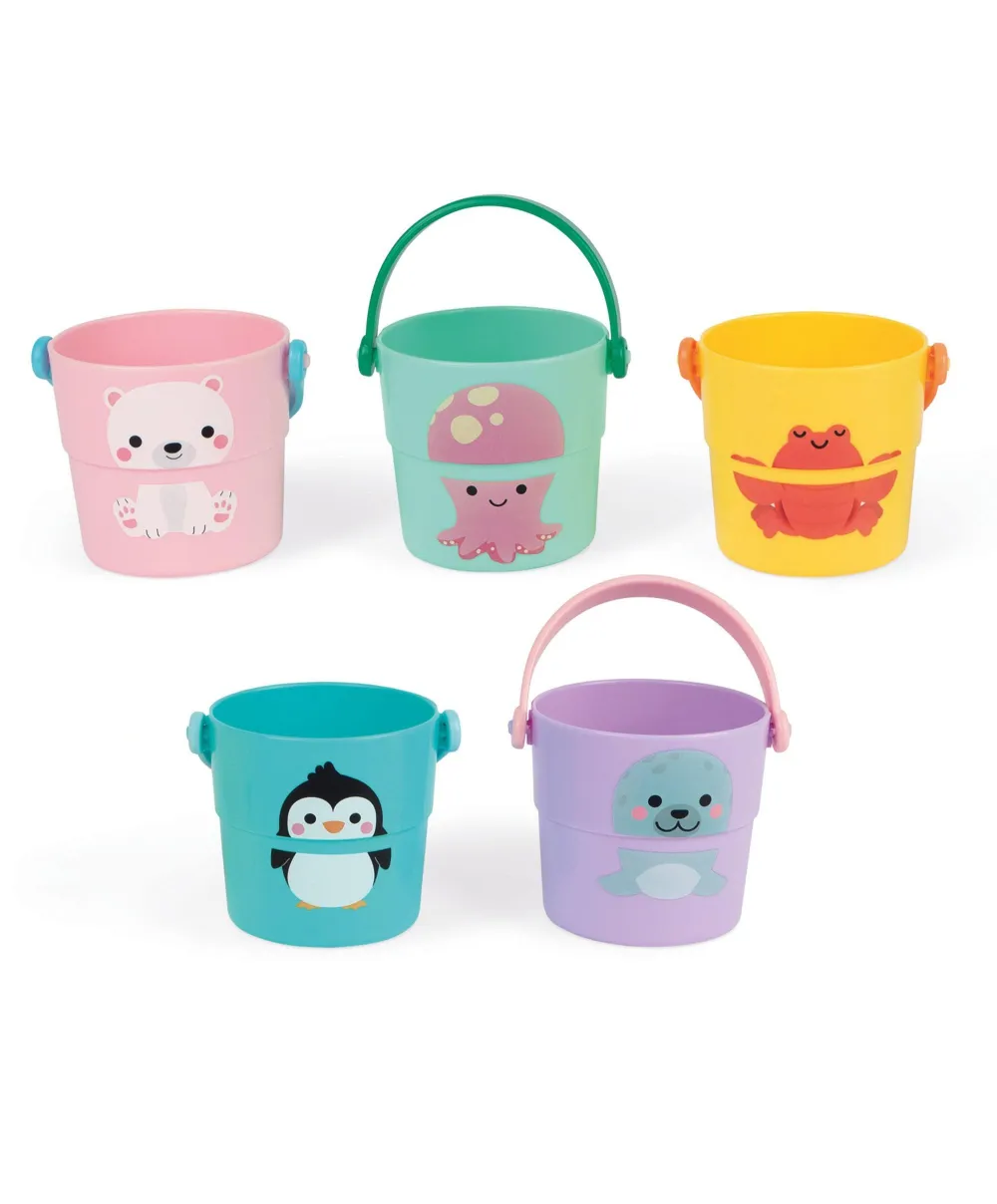 Janod Activity Buckets (Set of 5)