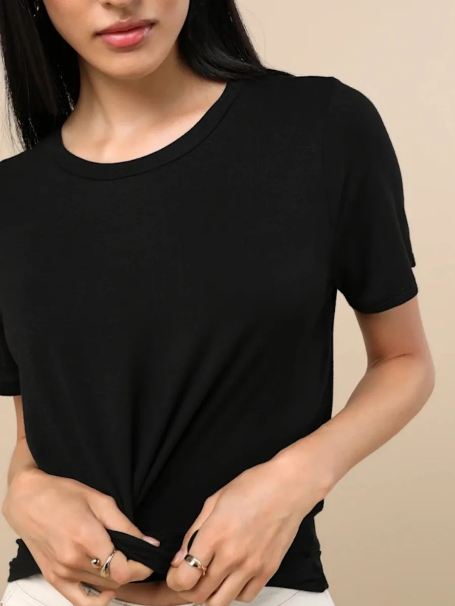 Casual Round Neck T-Shirt